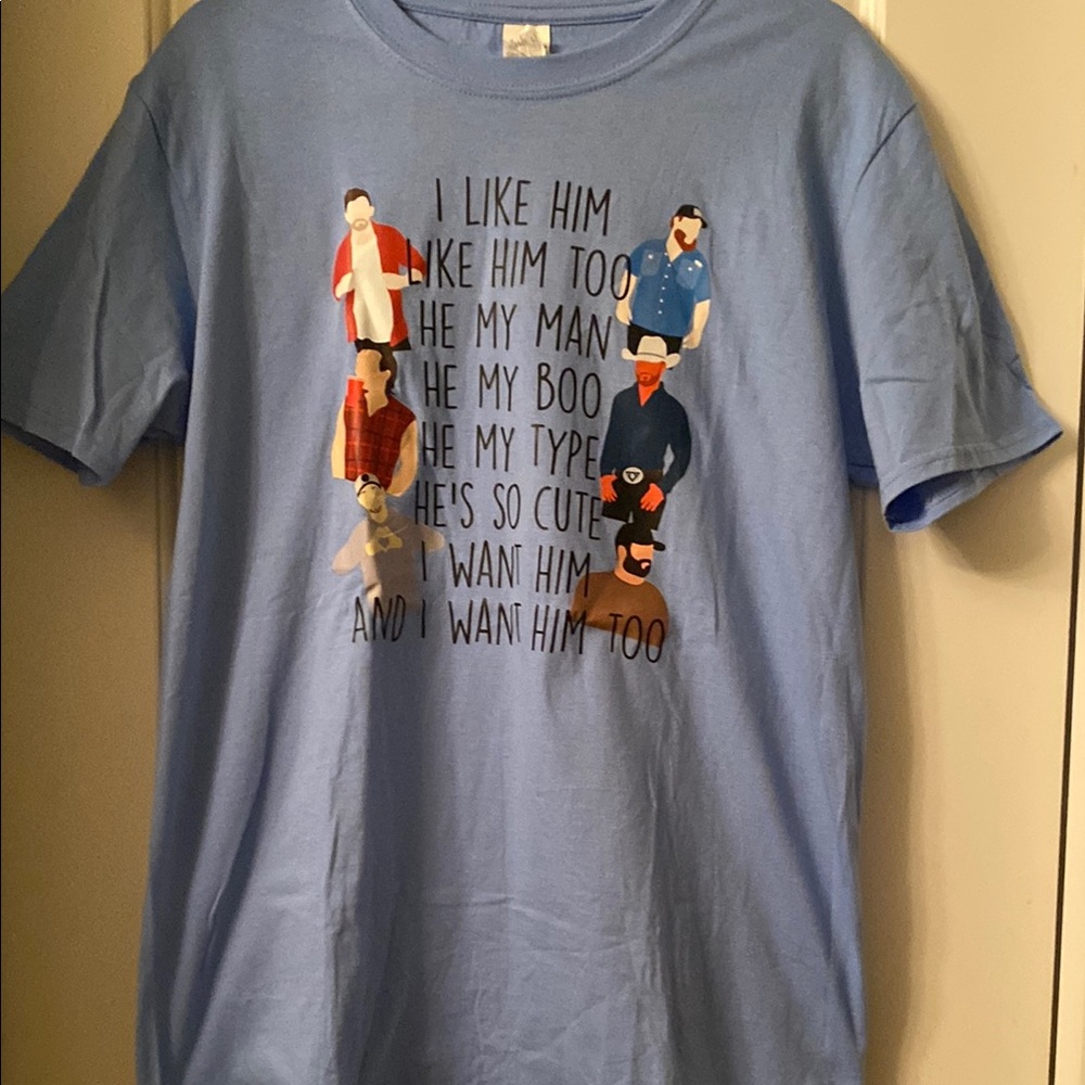 Blue Graphic Women’s  T-Shirt